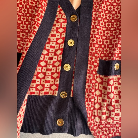 Tory Burch cardigan shirt - Picture 2 of 7